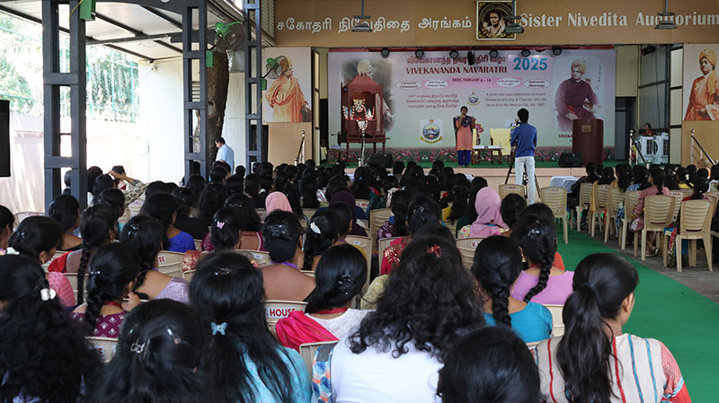 Vivekananda Navaratri 2025 - Day 6 (Photos)