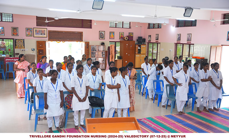 Gandhi Foundation -Thiruvallur Nursing Assistance valedictory function (Photos)