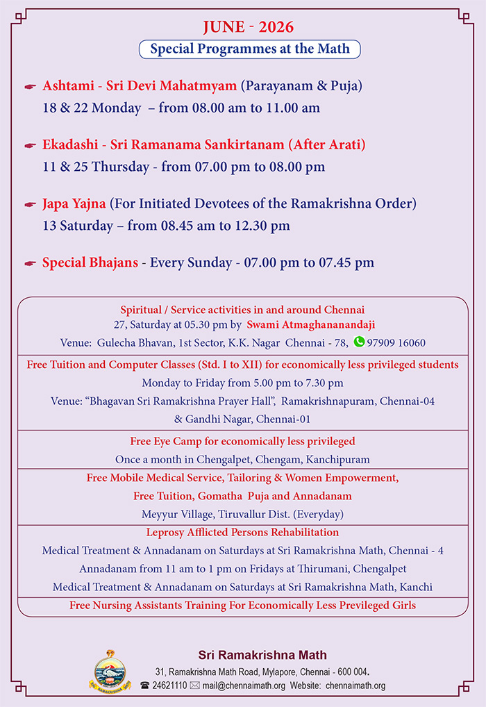 Monthly Program - June 2026 (Invitation)