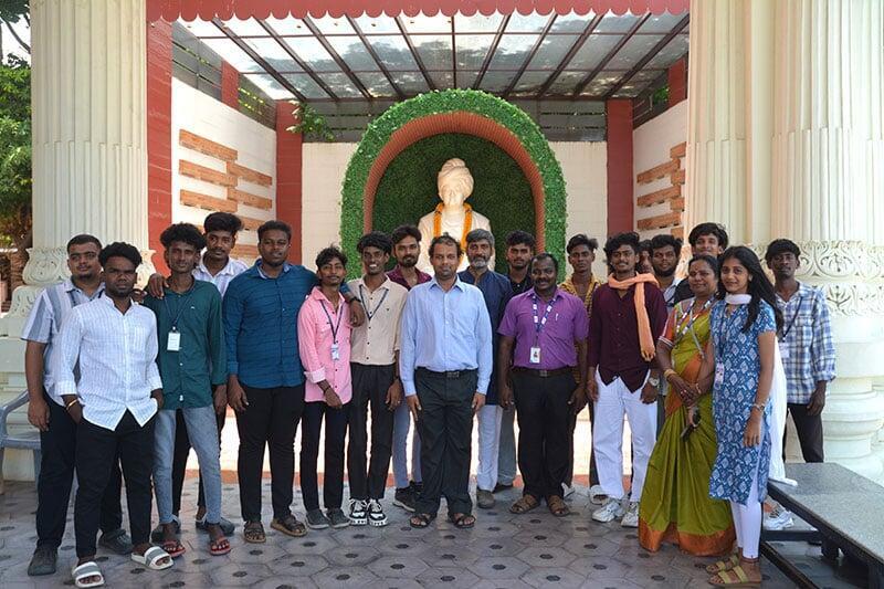 AM Jain College Visit Vivekanandar Illam & VCC (Photos)